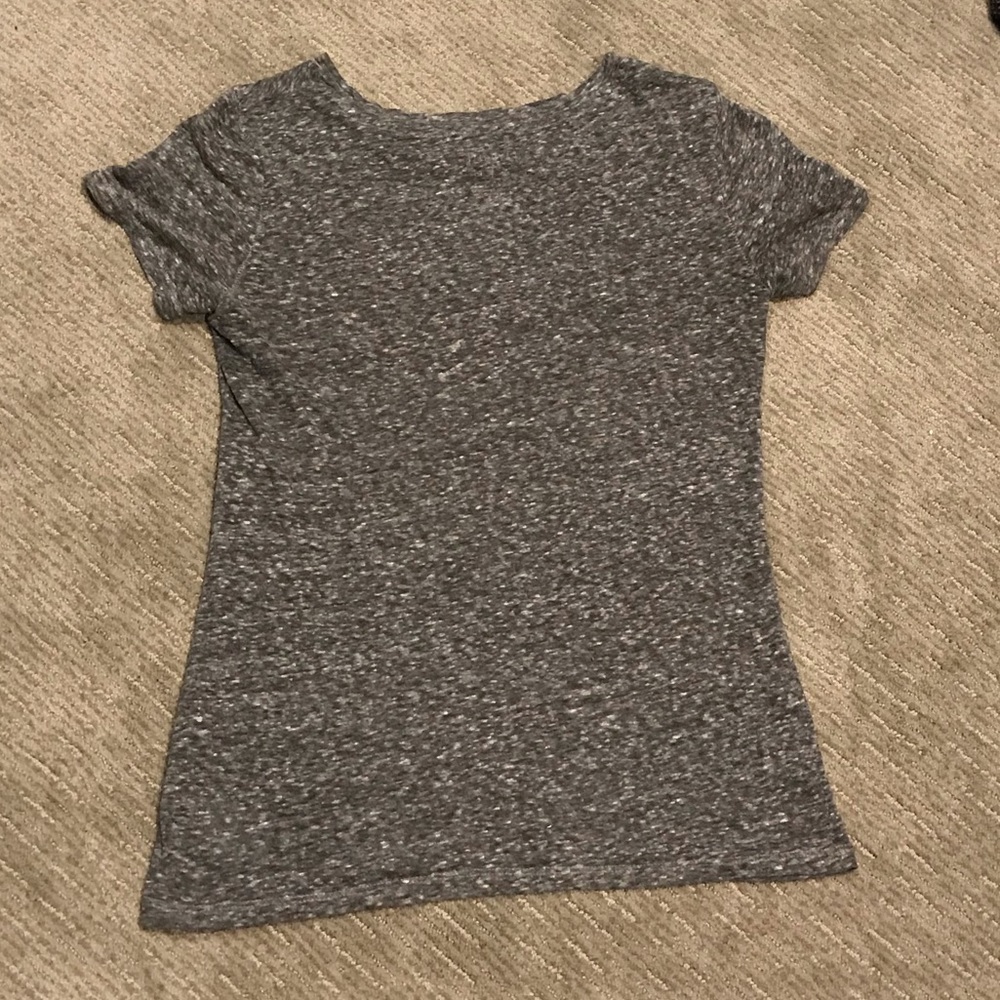 Heather Gray American Eagle Graphic T - Picture 2 of 4